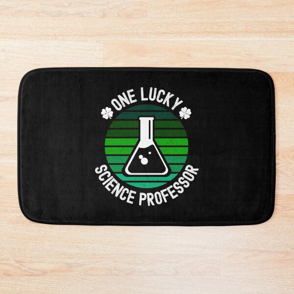 Item preview, One Lucky Science Professor - St. Patrick's Day Science Teacher, St. Patrick's Day Educator, St. Patrick's Day Biology Teacher designed and sold by jadedscientist.