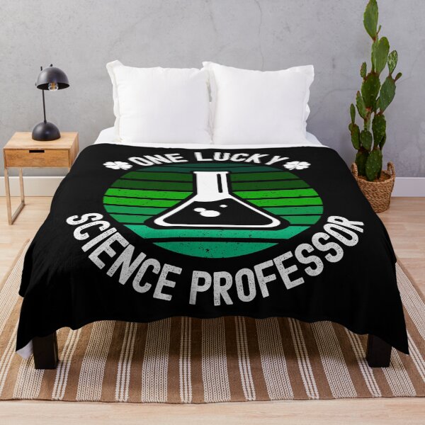 Item preview, One Lucky Science Professor - St. Patrick's Day Science Teacher, St. Patrick's Day Educator, St. Patrick's Day Biology Teacher designed and sold by jadedscientist.