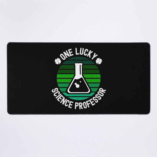 Item preview, One Lucky Science Professor - St. Patrick's Day Science Teacher, St. Patrick's Day Educator, St. Patrick's Day Biology Teacher designed and sold by jadedscientist.