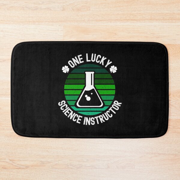 Item preview, One Lucky Science Instructor - St. Patrick's Day Science Teacher, St. Patrick's Day Educator, St. Patrick's Day Biology Teacher designed and sold by jadedscientist.
