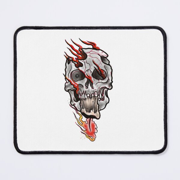 Item preview, Fiery Skull Design designed and sold by ArtByNCR.