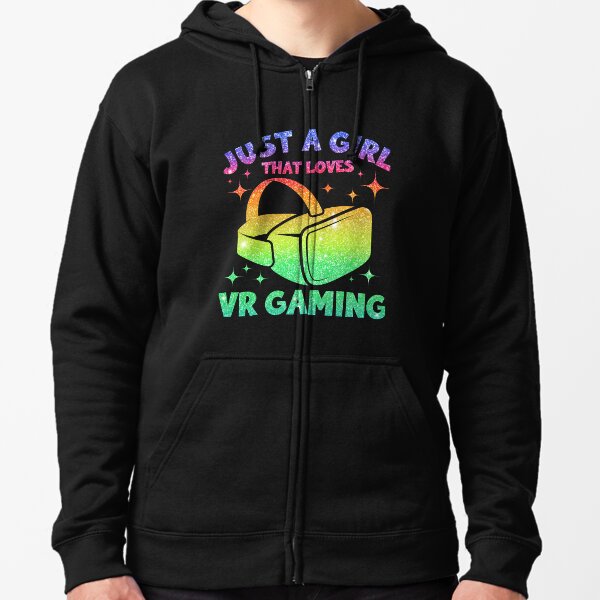 Eat. Sleep. VR Repeat ,VR Virtual Reality PC Gaming, Tie Dye Zip Hoodie