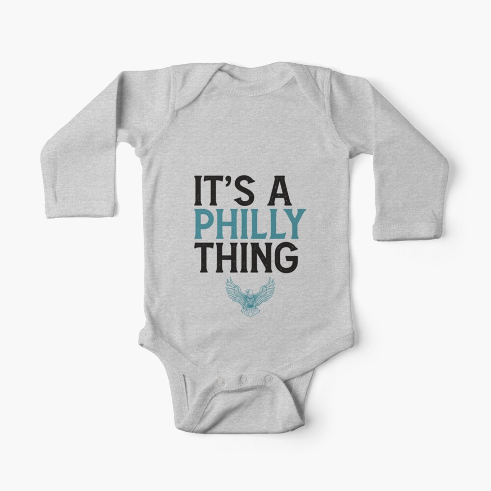 IT'S A PHILLY THING It's A Philadelphia Thing Fan Baby One-Piece by  fezztee