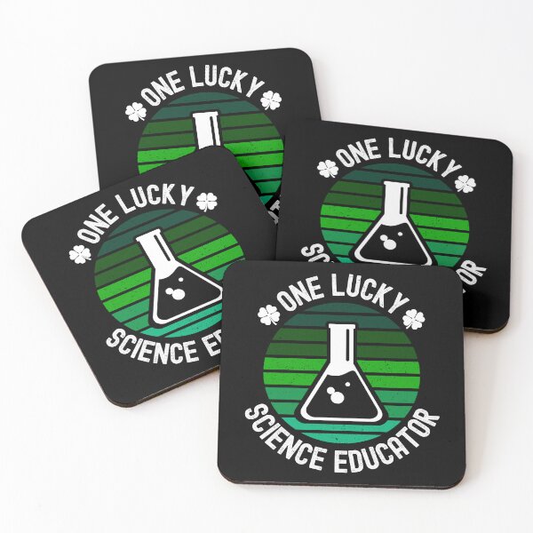 Item preview, One Lucky Science Educator - St. Patrick's Day Science Teacher, St. Patrick's Day Educator, St. Patrick's Day Biology Teacher designed and sold by jadedscientist.