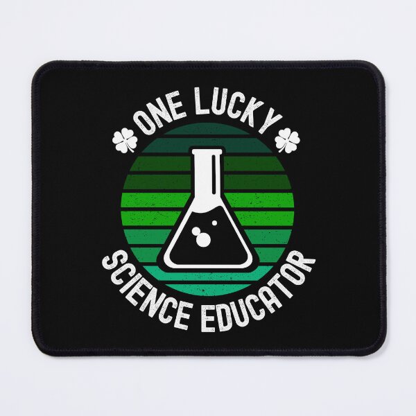 Item preview, One Lucky Science Educator - St. Patrick's Day Science Teacher, St. Patrick's Day Educator, St. Patrick's Day Biology Teacher designed and sold by jadedscientist.