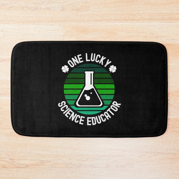 Item preview, One Lucky Science Educator - St. Patrick's Day Science Teacher, St. Patrick's Day Educator, St. Patrick's Day Biology Teacher designed and sold by jadedscientist.