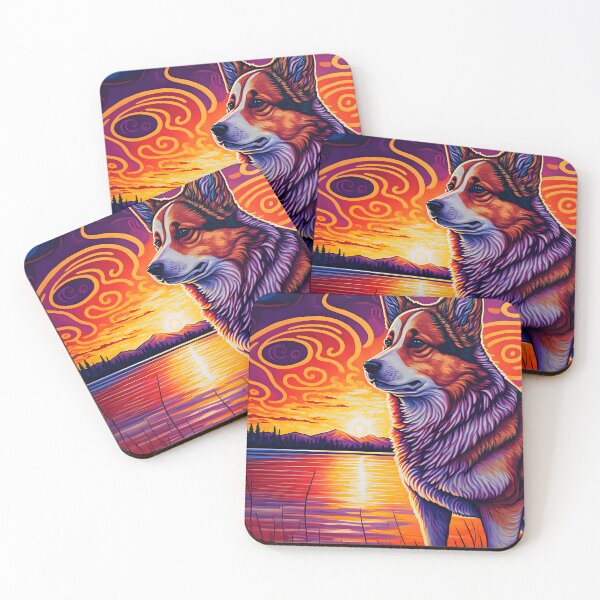 Item preview, Pembroke Welsh Corgi Sunset designed and sold by Luis Rodrigues.