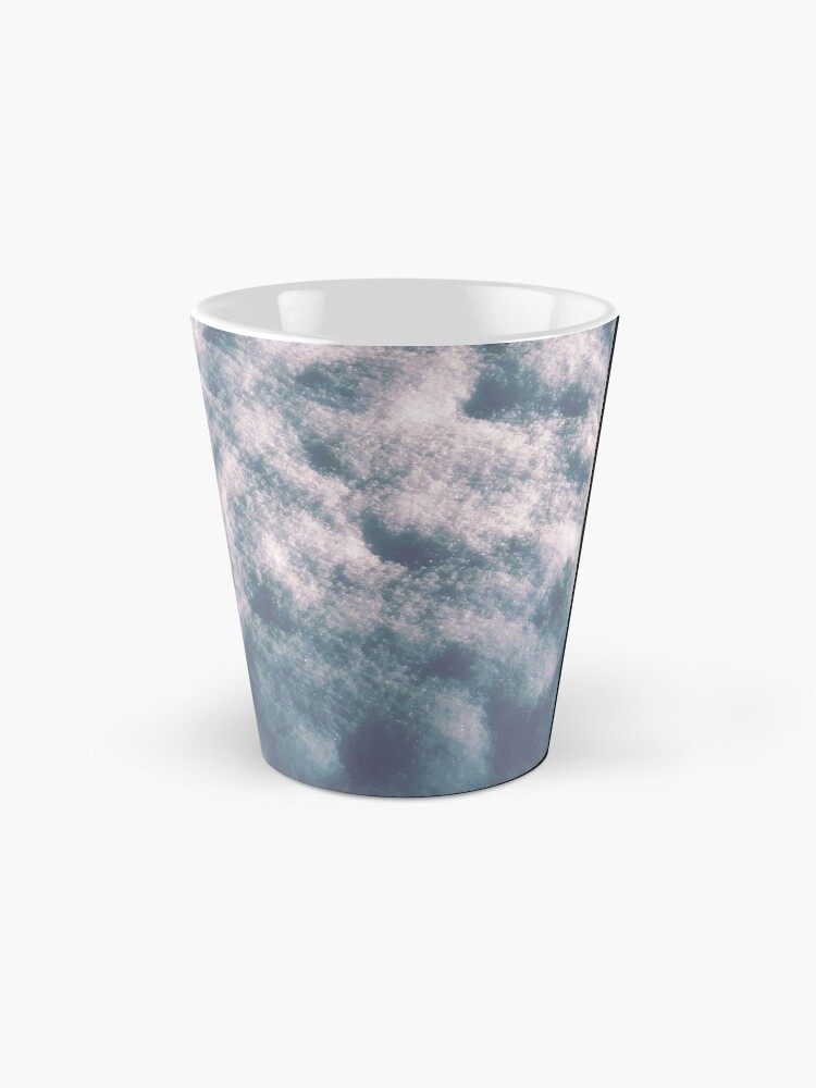 Thumbnail 2 of 4, Coffee Mug, Dappled Snow designed and sold by OneDayArt.
