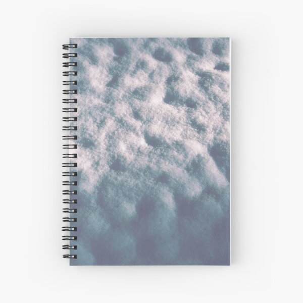 Dappled Snow Spiral Notebook