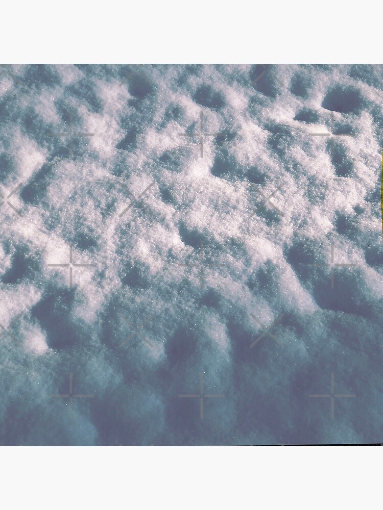 Thumbnail 3 of 3, Poster, Dappled Snow designed and sold by OneDayArt.