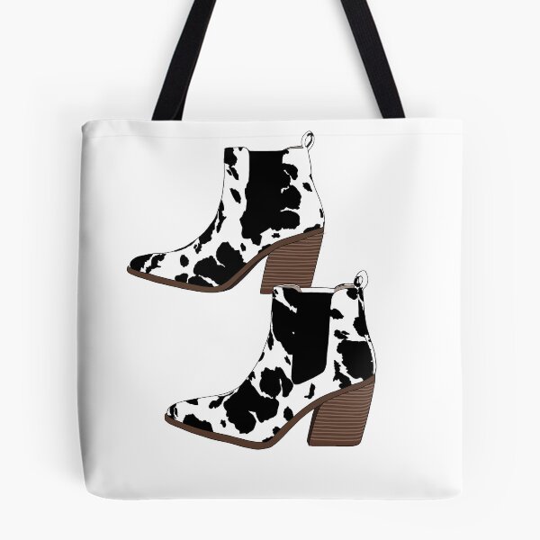 Artikelvorschau, Stiefel mit Kuh-Print entworfen und verkauft von egehl.