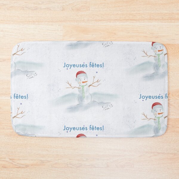 Item preview, Joyeuses fêtes illustration handmade by Pascale Breton designed and sold by Pascale Breton.