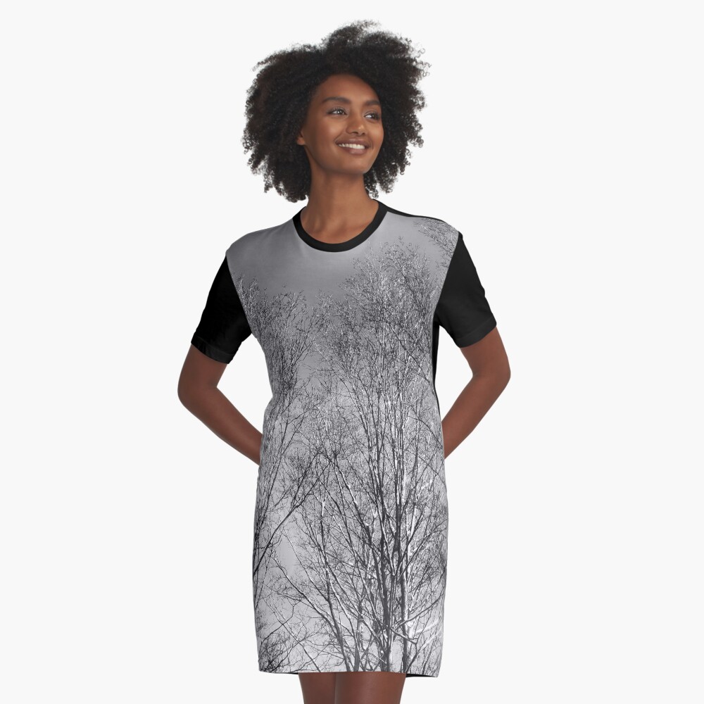 Item preview, Graphic T-Shirt Dress designed and sold by OneDayArt.