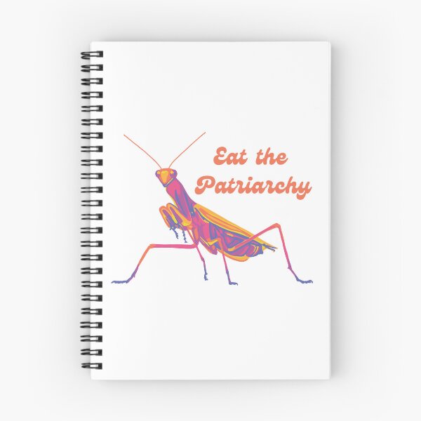 Item preview, Praying Mantis Will Eat The Patriarchy designed and sold by Unhinged Heather.