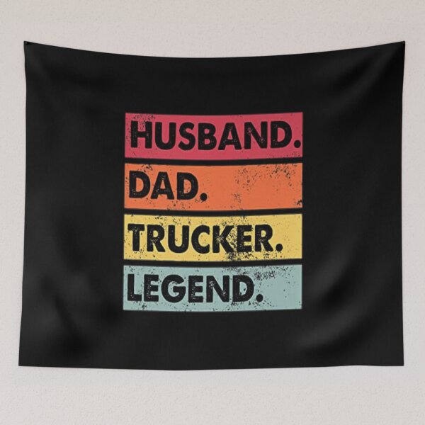 Artikelvorschau, Ehemann-Vater-Trucker-Legende entworfen und verkauft von 4U ⭐️⭐️⭐️⭐️⭐️.