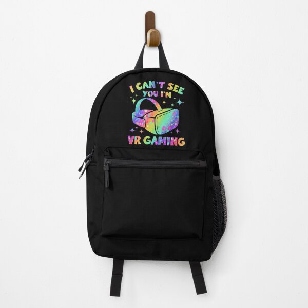 Item preview, I Can't See You I'm Virtual Reality Gaming Unicorn Sparkle Rainbow Style Gamer Headset Cute designed and sold by DadJokeDescript.