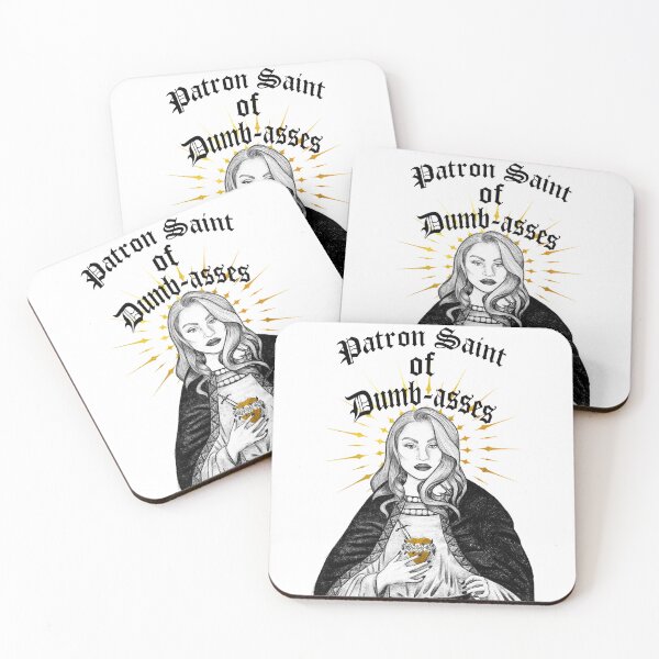 Item preview, Patron Saint of Dumb-Asses designed and sold by ali-cat98.