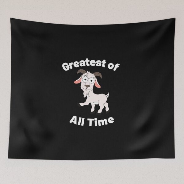 Item preview, Greatest of All Time Cute Goat designed and sold by DoggoWisdoms.