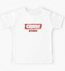 Red E190 Crew Kids Tee