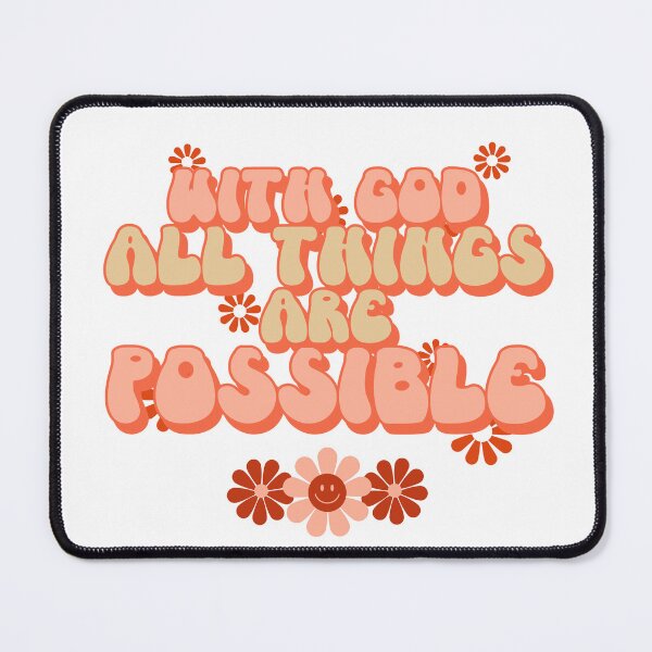 Item preview, With God all things are possible designed and sold by Designsbyeliane.