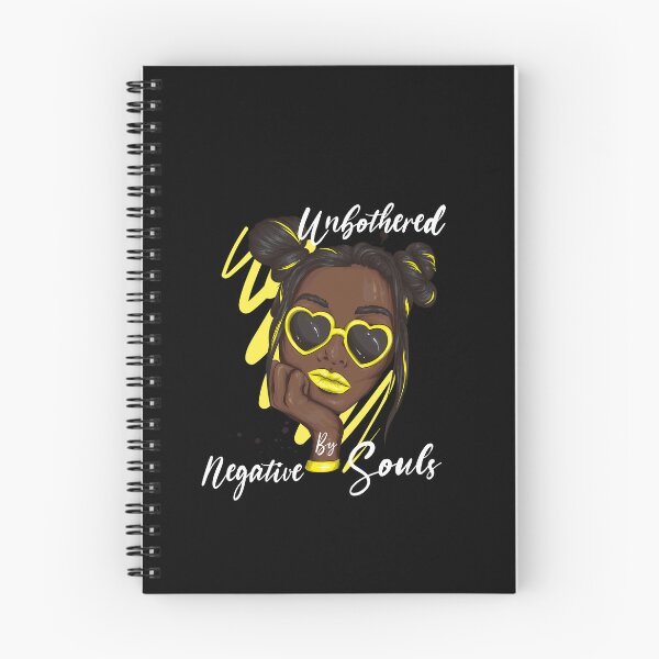 Item preview, Unbothered By Negative Souls Melanin Dripping Afro American Black Girl designed and sold by Ngan-Jasmine.