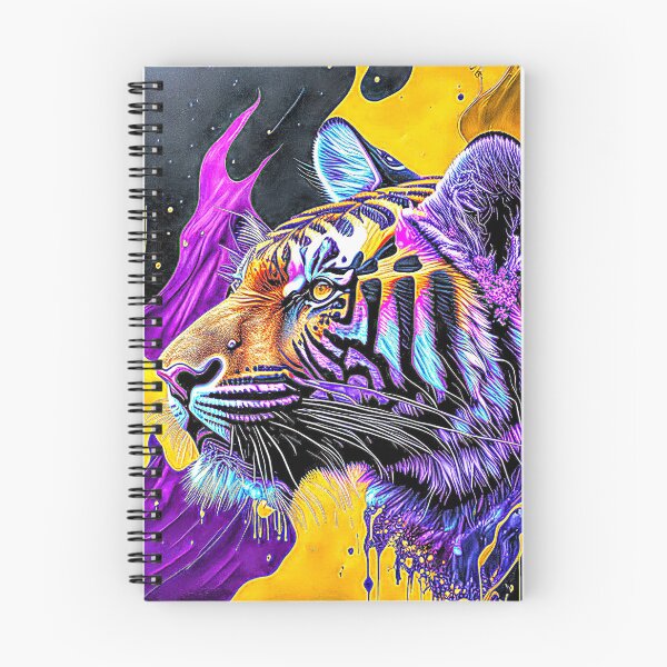 Item preview, Color Splash Tiger designed and sold by Elisabeth Lucas.
