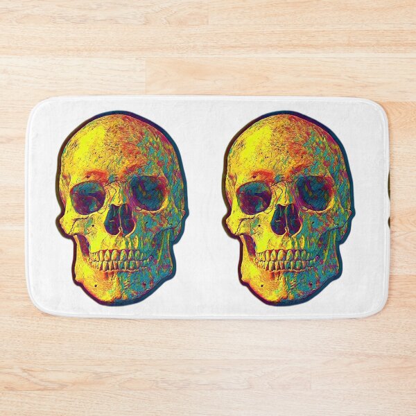 Item preview, Vibrant Skull Art designed and sold by WildArtDesigns.