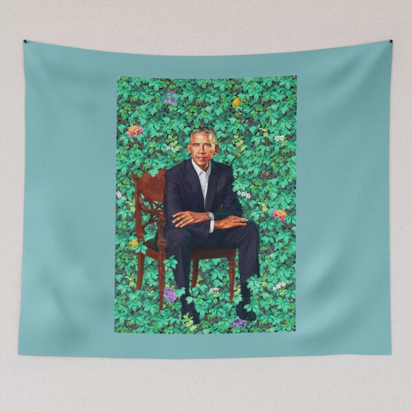 Item preview, Andres Obama portrait   designed and sold by FinlayHolden.