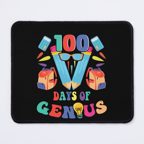 Item preview, 100 Days Genius 100th Day of School Teacher Student designed and sold by Dressed For  Duty.