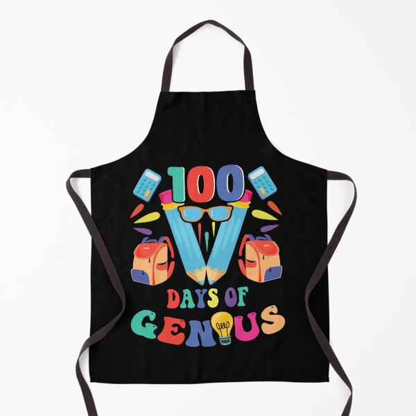 Item preview, 100 Days Genius 100th Day of School Teacher Student designed and sold by Dressed For  Duty.
