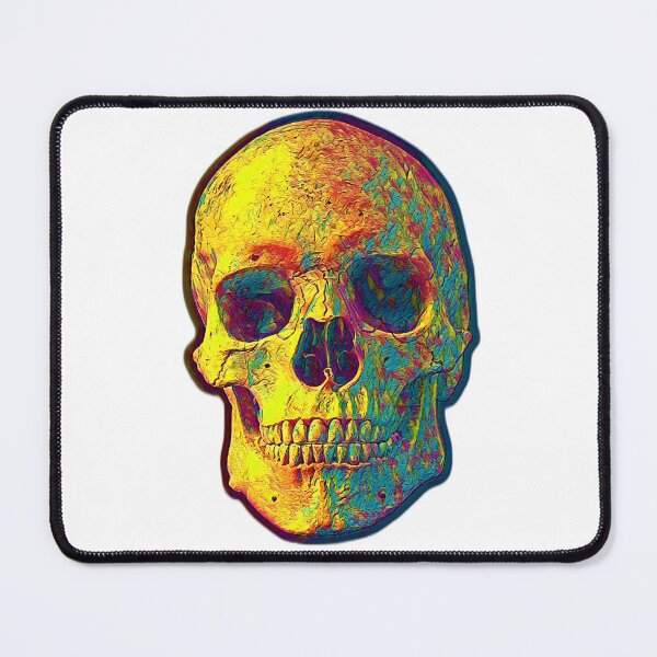 Item preview, Vibrant Skull Art designed and sold by WildArtDesigns.