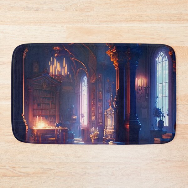 Item preview, Castle Library: A Window to the World Amidst the Books designed and sold by oanaunciuleanu.