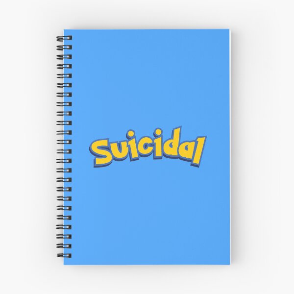 Item preview, Suicidal Yellow Logo Parody designed and sold by everything4eva.