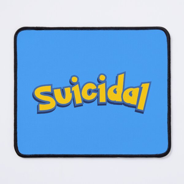 Item preview, Suicidal Yellow Logo Parody designed and sold by everything4eva.