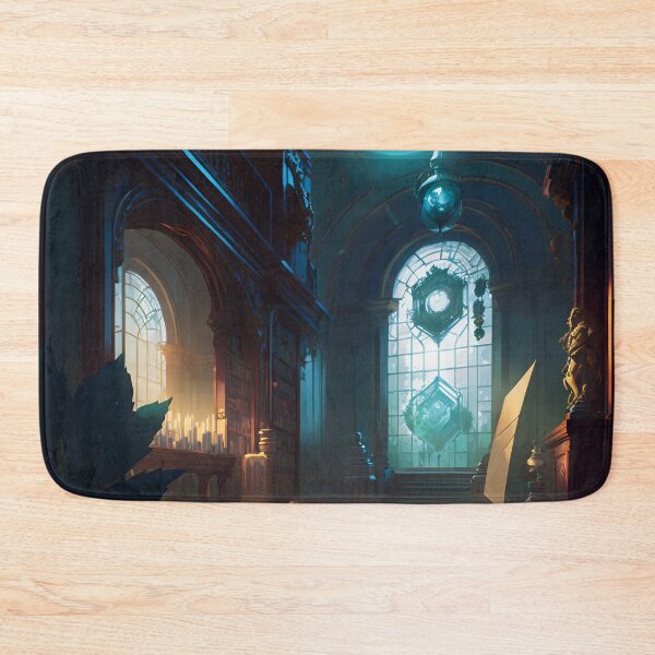 Item preview, Castle Library: A Window to the World Amidst the Books designed and sold by oanaunciuleanu.