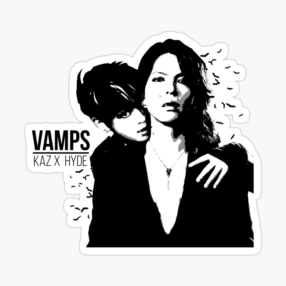 Vamps Hyde X Kaz Poster By Imajinfactory Redbubble