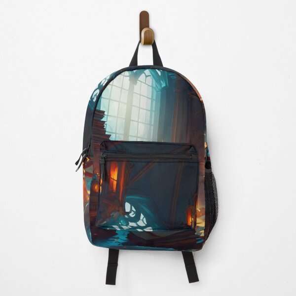 Item preview, Castle Library: A Window to the World Amidst the Books designed and sold by oanaunciuleanu.