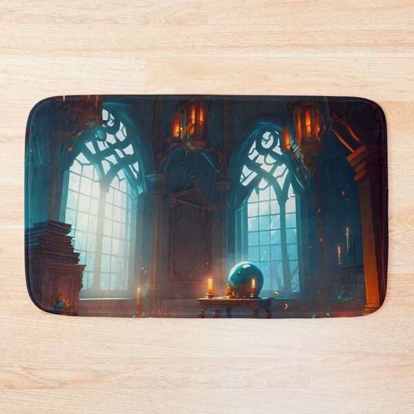 Item preview, Castle Library: A Window to the World Amidst the Books designed and sold by oanaunciuleanu.