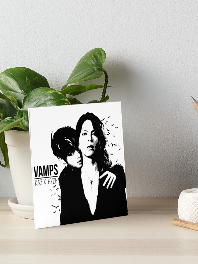 Vamps Hyde X Kaz Art Board Print By Imajinfactory Redbubble