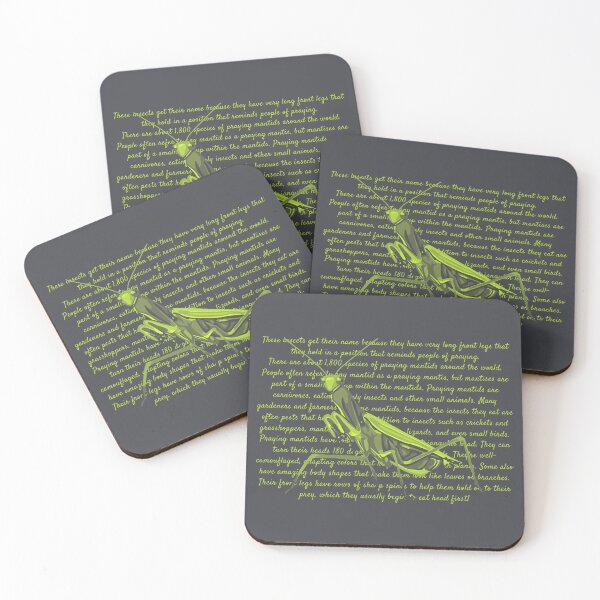 Item preview, Praying Mantis Info designed and sold by Unhinged Heather.
