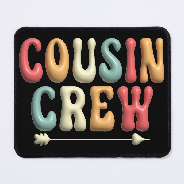 Item preview, Cousin Crew 3d Balloon Effect T-shirt designed and sold by KGN CREATIVITY.