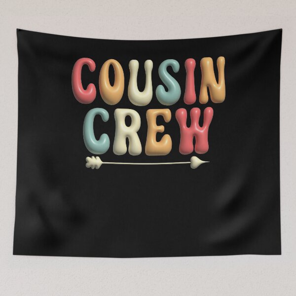 Item preview, Cousin Crew 3d Balloon Effect T-shirt designed and sold by KGN  CREATIVITY.