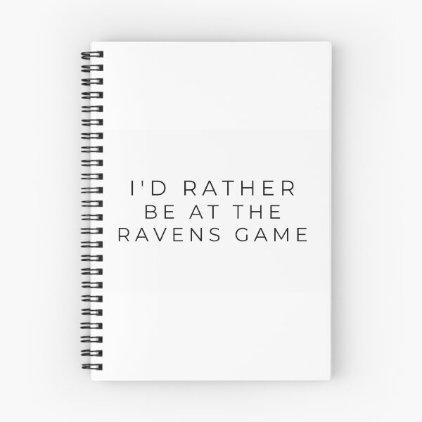 Item preview, I'd rather be at the Ravens game designed and sold by adf-work.