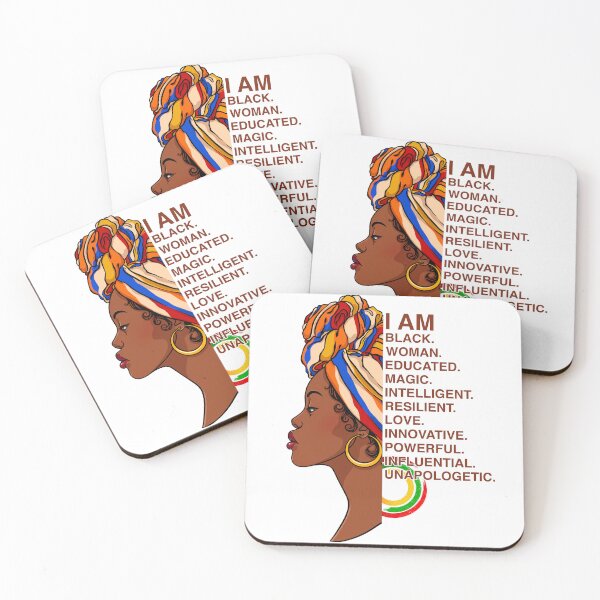 Item preview, I Am Black Woman Black History Educated Unapologetic Phenomenal Black Girl designed and sold by Ngan-Jasmine.