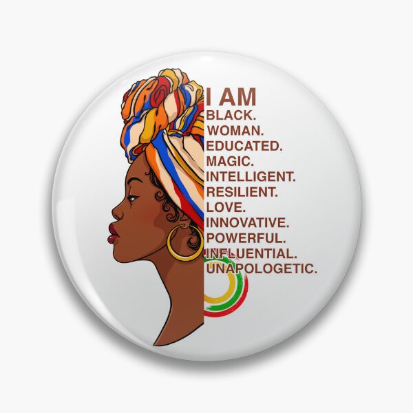 Item preview, I Am Black Woman Black History Educated Unapologetic Phenomenal Black Girl designed and sold by Ngan-Jasmine.