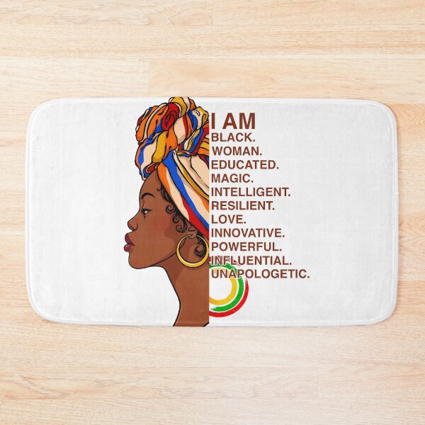 Item preview, I Am Black Woman Black History Educated Unapologetic Phenomenal Black Girl designed and sold by Ngan-Jasmine.