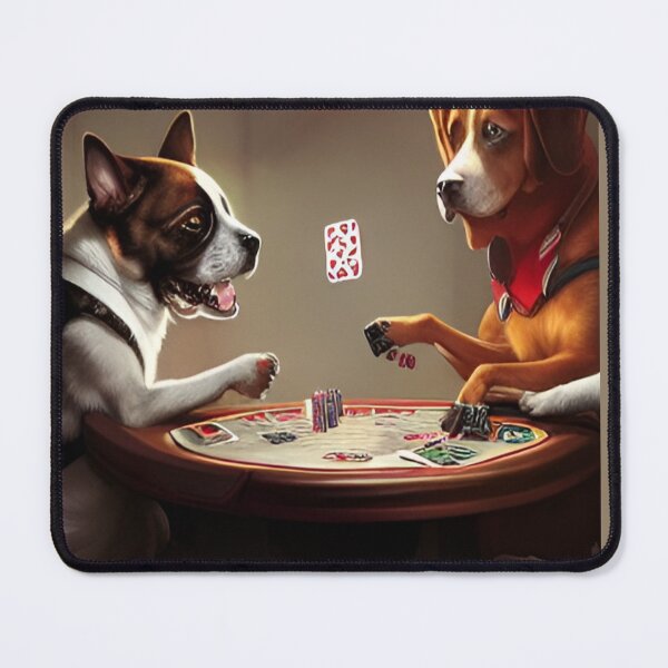 Item preview, Dogs Playing Card Game designed and sold by ArtisticUploads.