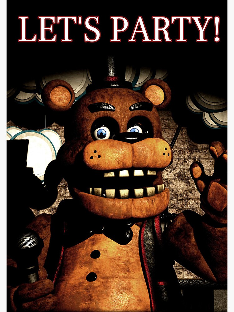 Copy of FNAF Plus Freddy Poster Spiral Notebook for Sale by inb4