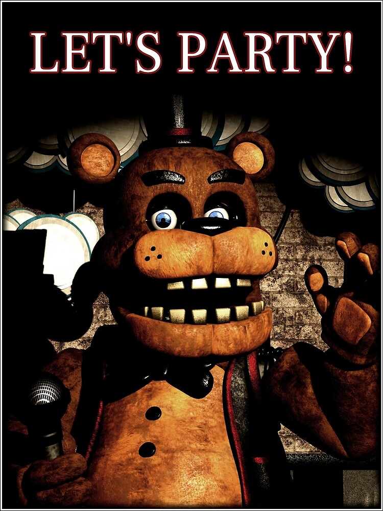 FNAF plus CELEBRATE poster Poster for Sale by inb4