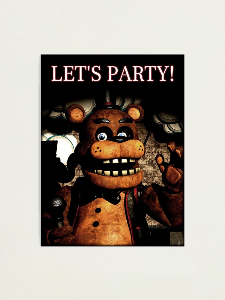 FIVE NIGHTS AT FREDDY'S POSTER - High Quality Poster Large Print - FNAF